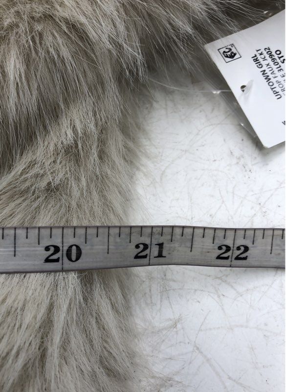 NWT Karen Kane Women's Ivory Faux Fur Crop Jacket - Size XS