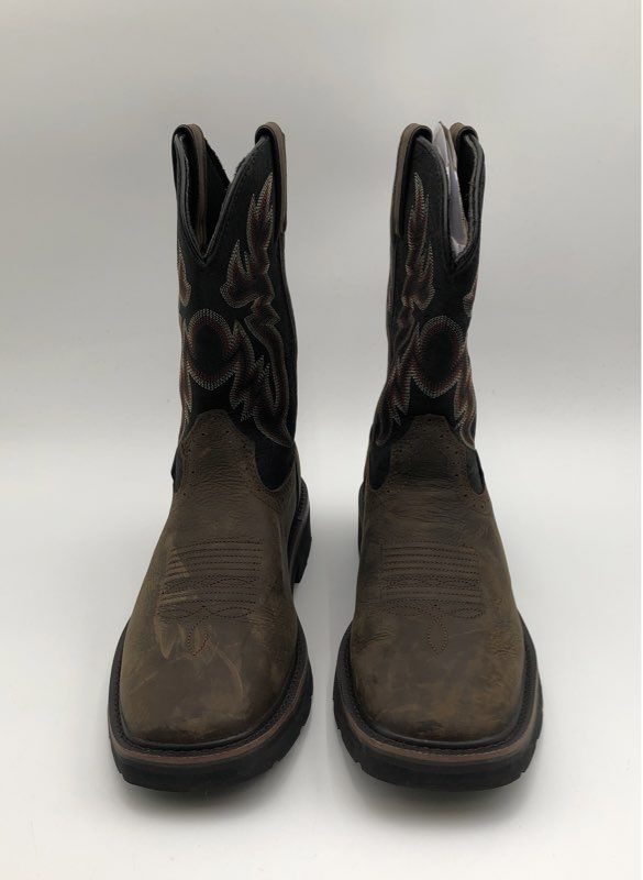 Wolverine Rancher W10846 Brown Waterproof Square Toe Work Boots Size 8.5