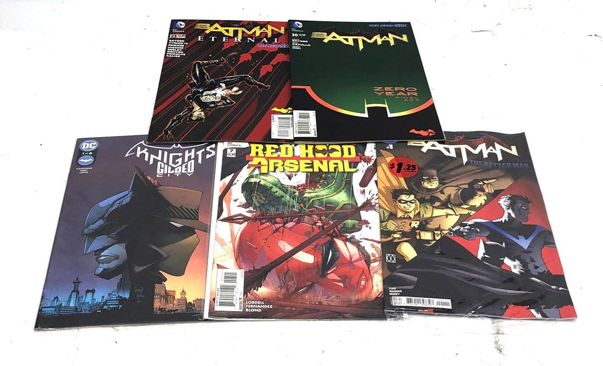 Comic Book Lot DC Comics Batman Superhero Modern Age 25 Comics
