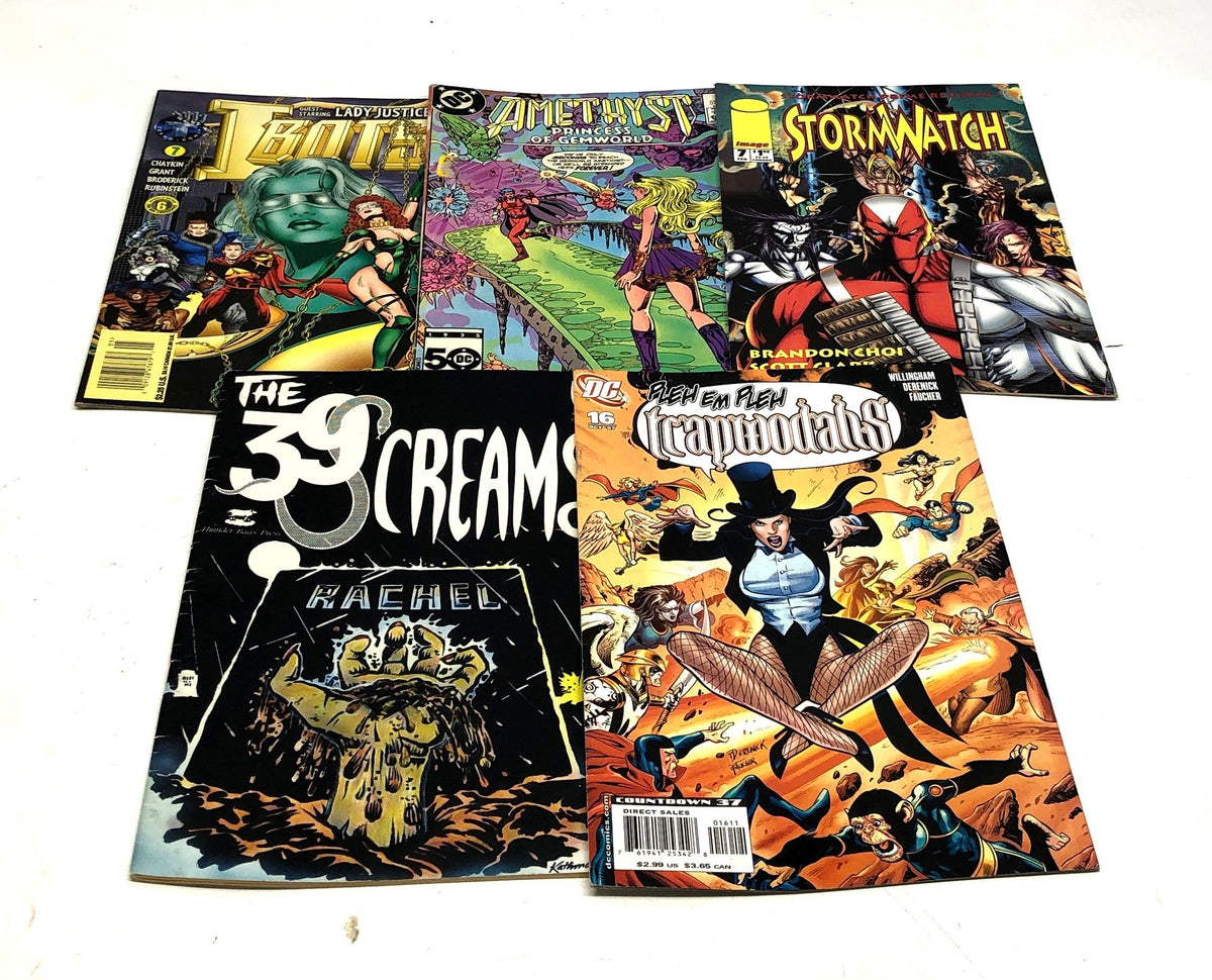 Comic Book Lot Marvel DC Image 1970s-Modern Mixed Superhero 22 Comics