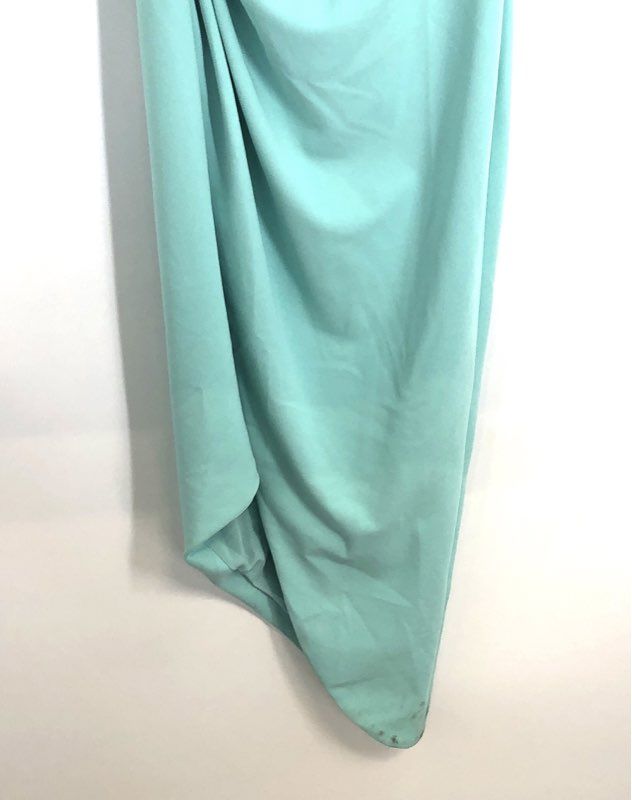 Elliatt Women's Lagoon Bobbie One Shoulder Draped Midi Dress Sz M NWT