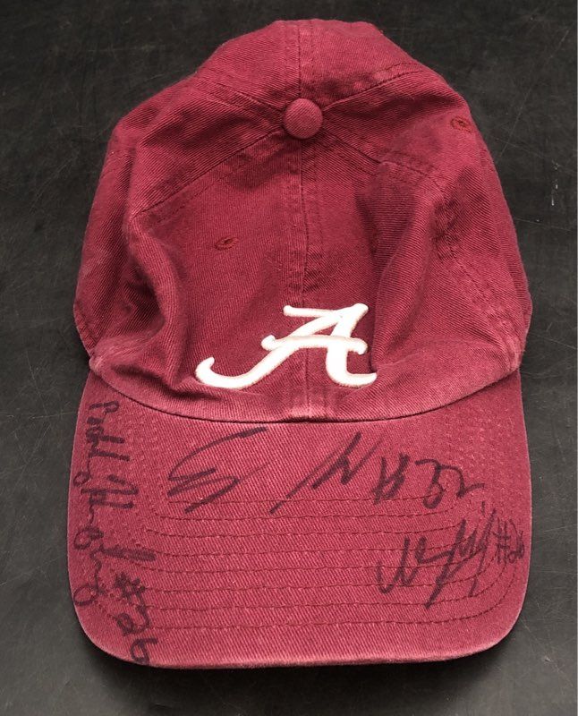 T.E.I Men's Red White Alabama Crimson Tide Baseball Hat - One Size Lot Of 3