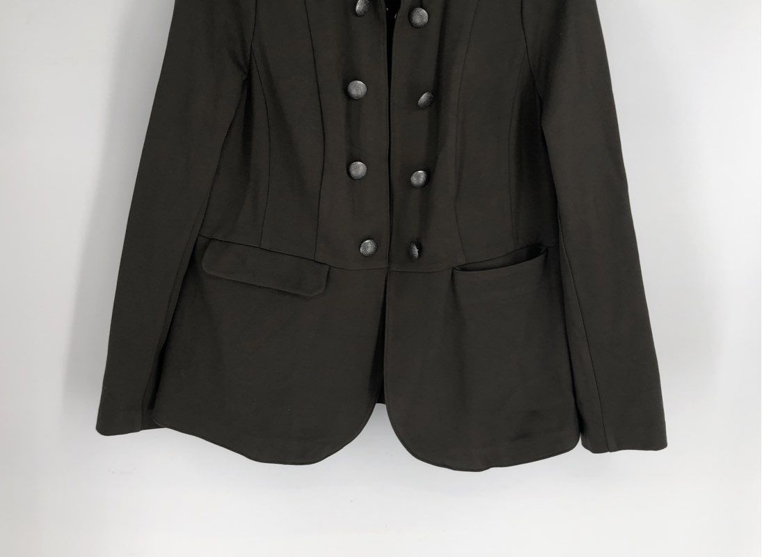 NWT Lane Bryant Women's Olive Green Military Band Jacket Peplum Sz 14