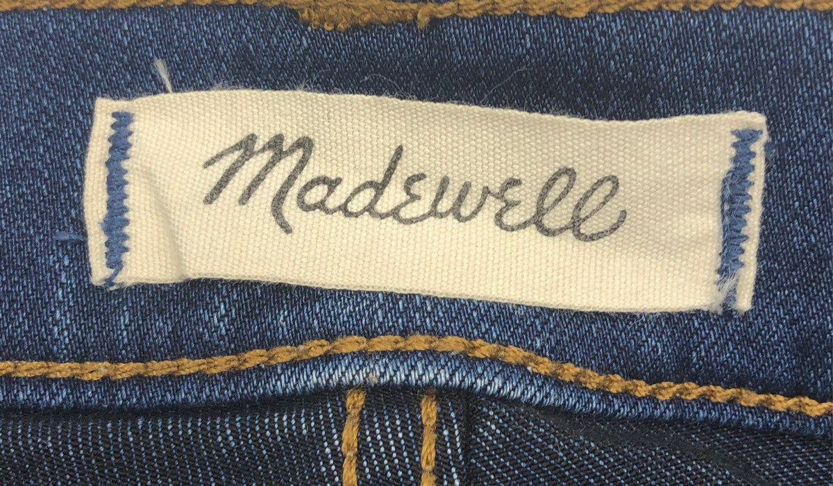 Madewell Women's Roadtripper Skinny Jeans Dark Blue High Rise Stretch Sz 25