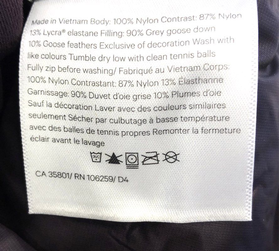 Lululemon Women's Down For A Run Puffer Vest Plum Purple Full Zip Funnel Neck 4