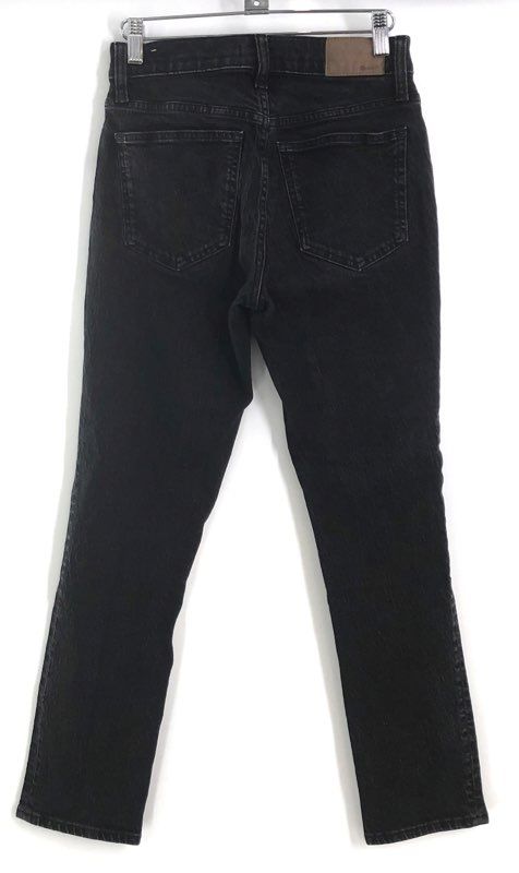 Madewell Women's Mid-Rise Perfect Vintage Jeans Lot Black White Distressed Sz 24
