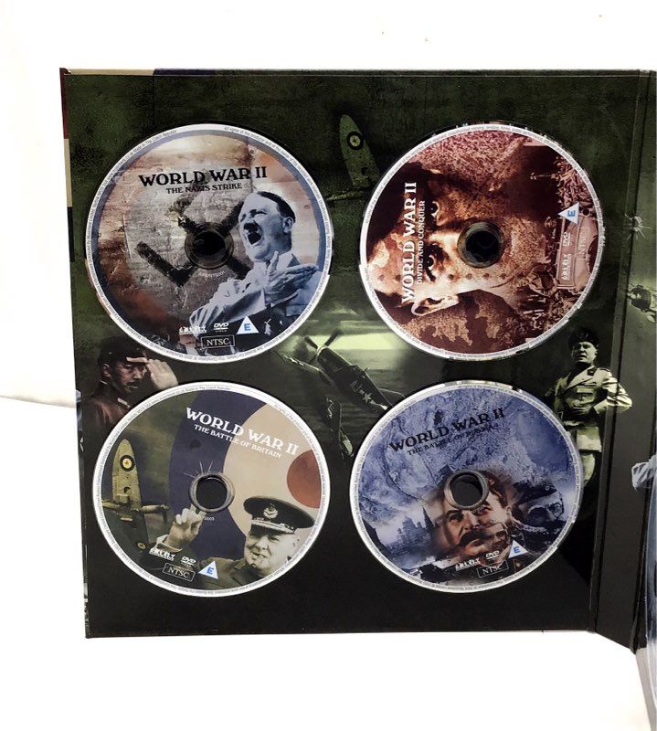 World War II Documentary 8-DVD Collector's Edition Box Set - Musichank NTSC
