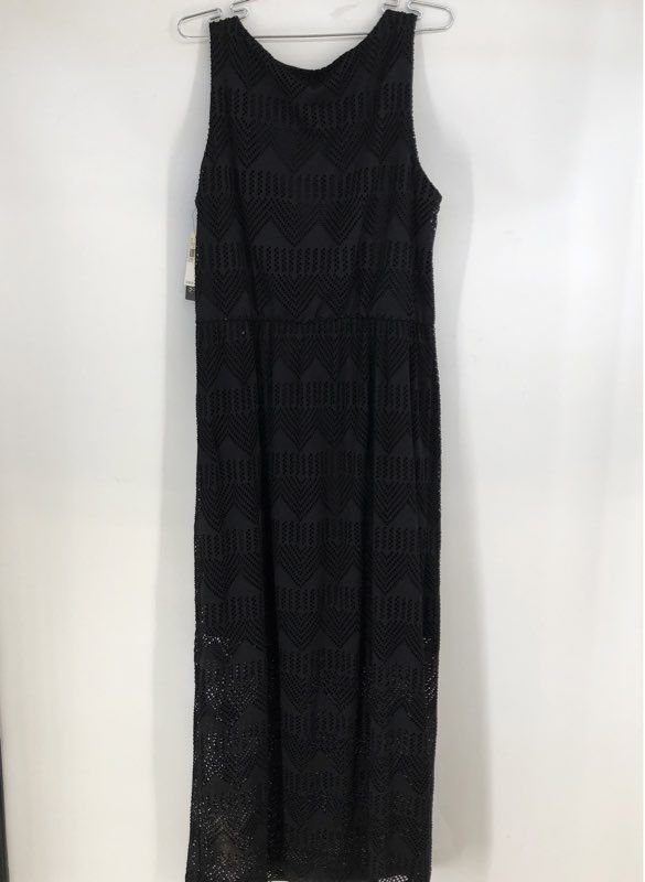 NWT AGB Women's Black Maxi Dress - Size 16