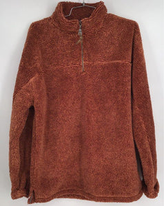 American Outdoor Co. True Grit Men's Brown Fleece Jacket - Size S