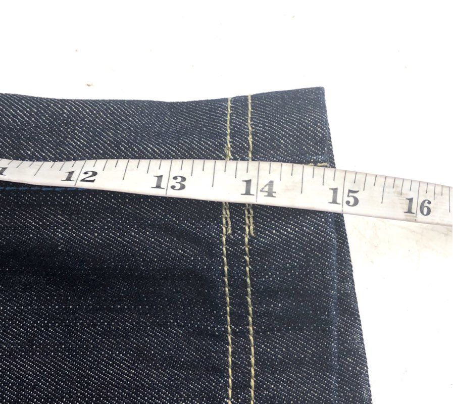 Vintage Y2K Coogi Men's Denim Shorts Embroidered Crew Logo Blue Baggy Sz 38