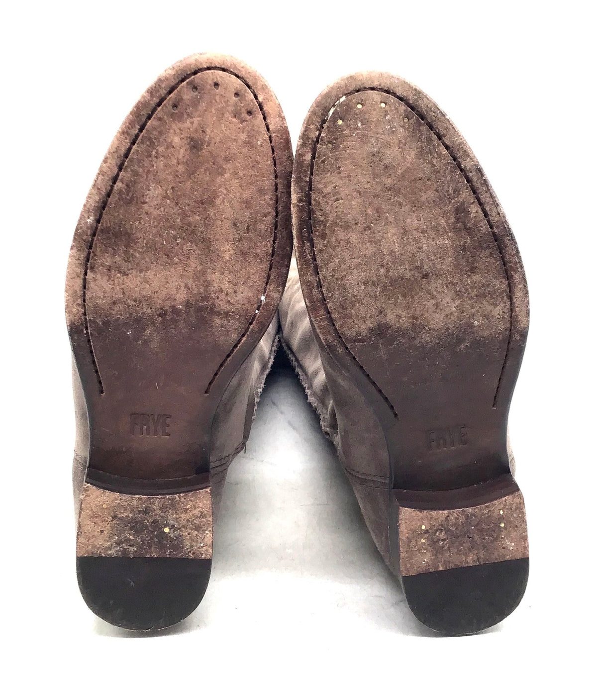 Frye Women's Cara Slouch Gray Tall Boots