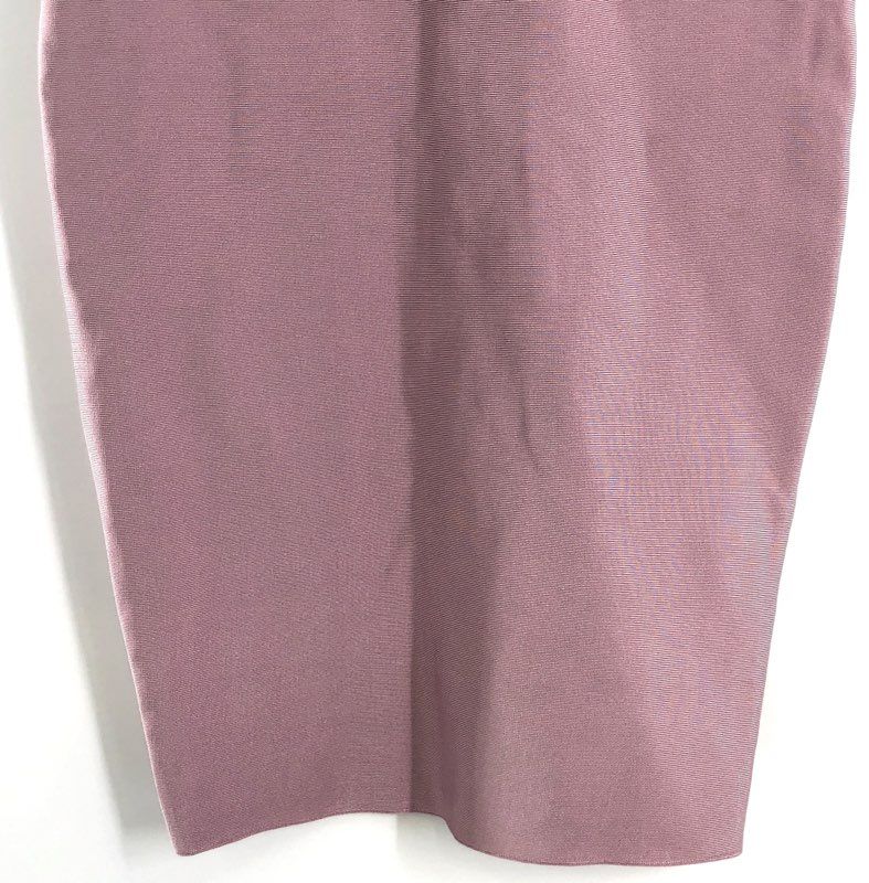 Valiant Paris Women's WC682 High Waisted Blush Pink Bandage Skirt NWT Sz S