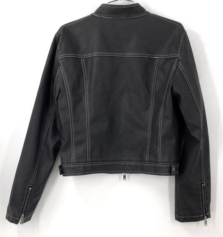 Generation Kiss Women's Black Biker Jacket - Size L