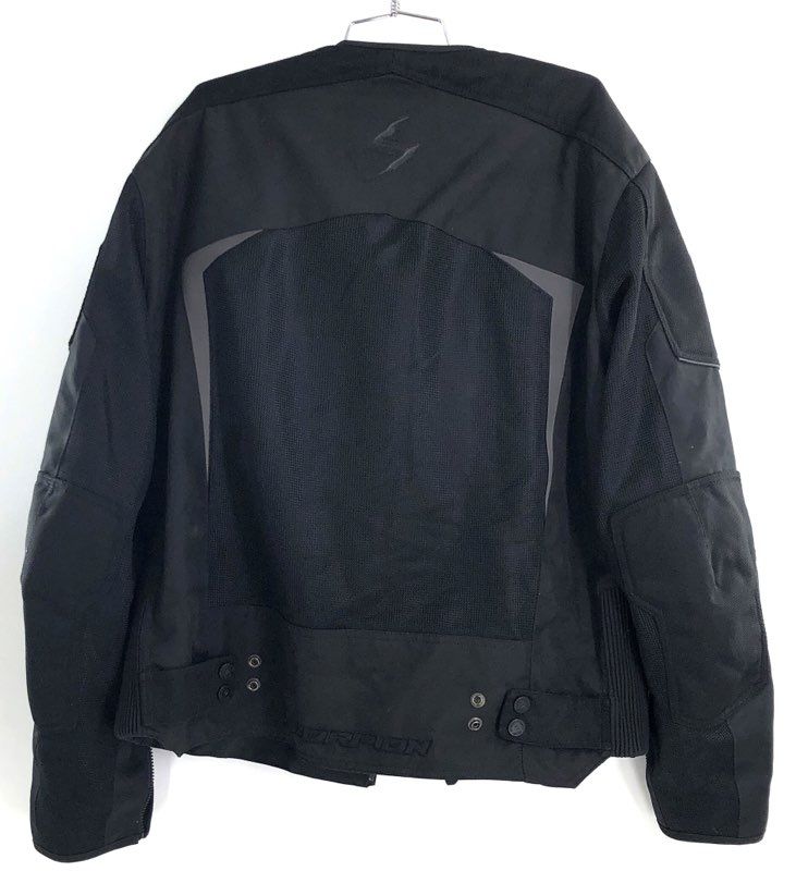 Scorpion EXO Men's Black Waterproof Mesh Motorcycle Riding Jacket Size XXL