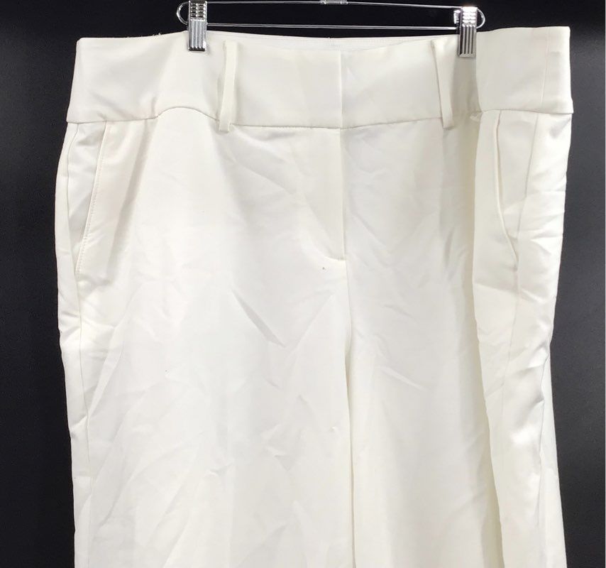 Lane Bryant Women's White Dress Pants Trousers NWT Size 20