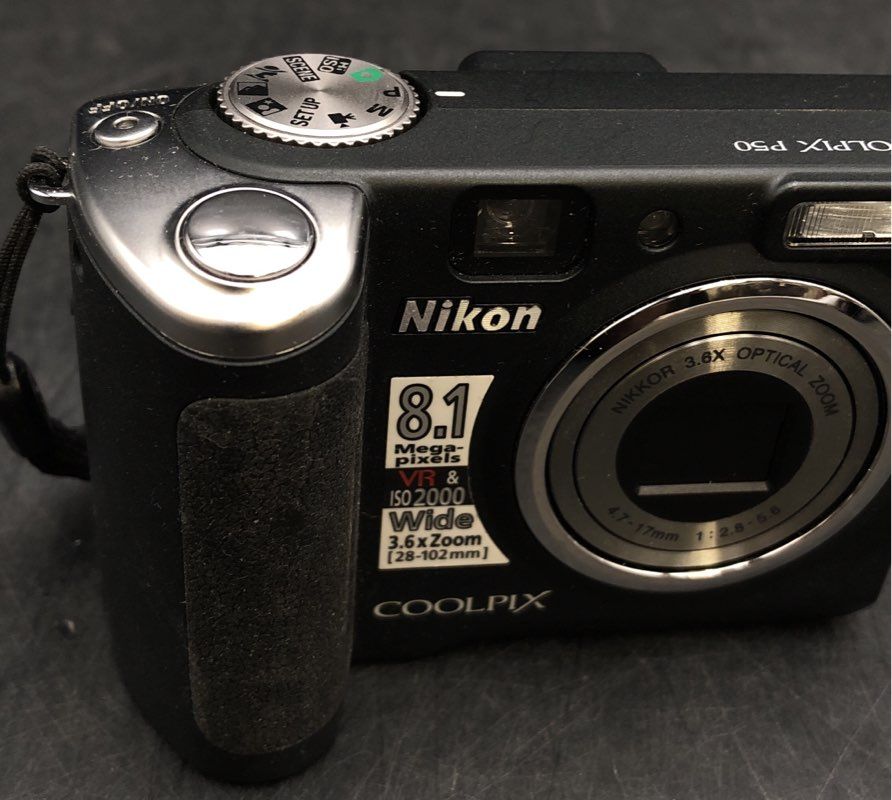 Nikon Coolpix P50 8.1MP Compact Digital Camera