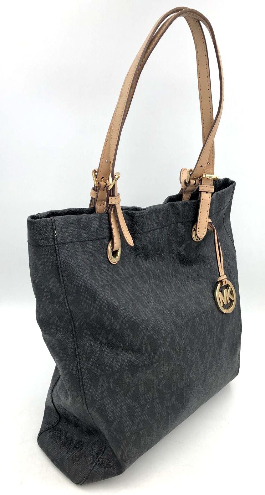 Authentic Michael Kors Black Luxury Tote Bag - COA Included