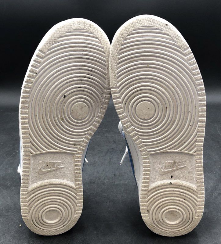 Nike Court Vision Low White Signal Blue Men's Sneakers Size 8.5