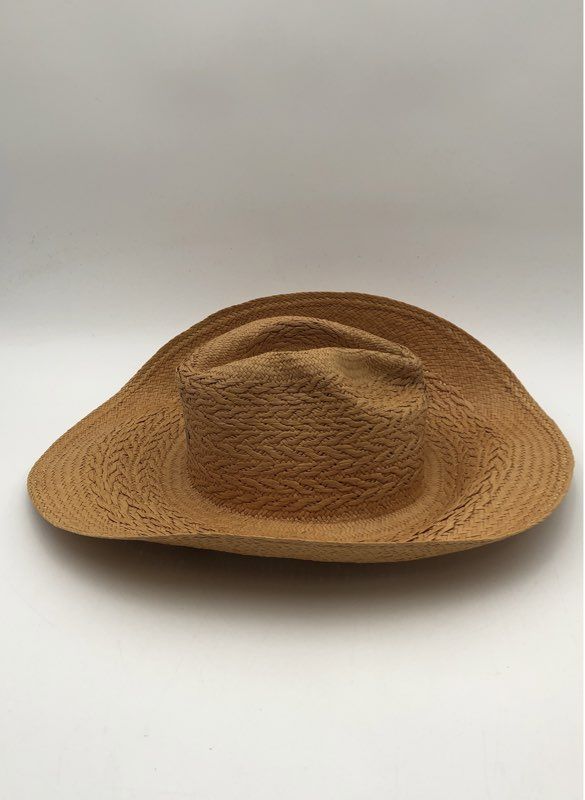 Freya Women's Redwood Straw Cowboy Hat Butterscotch UPF 50+ Hand Woven NWT Sz L