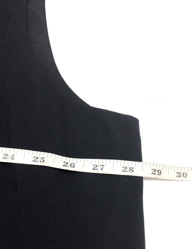 Sanctuary Women's Black Notch Lapel Single Button Vest Sz 3X NWT