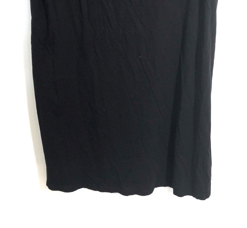 t:la Women's Black Cotton V-Neck Pocket T-Shirt Dress Sz XL NWT