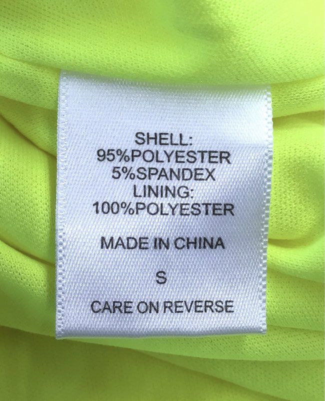 NWT New York & Company Women's Yellow One Shoulder Mini Dress - Size S