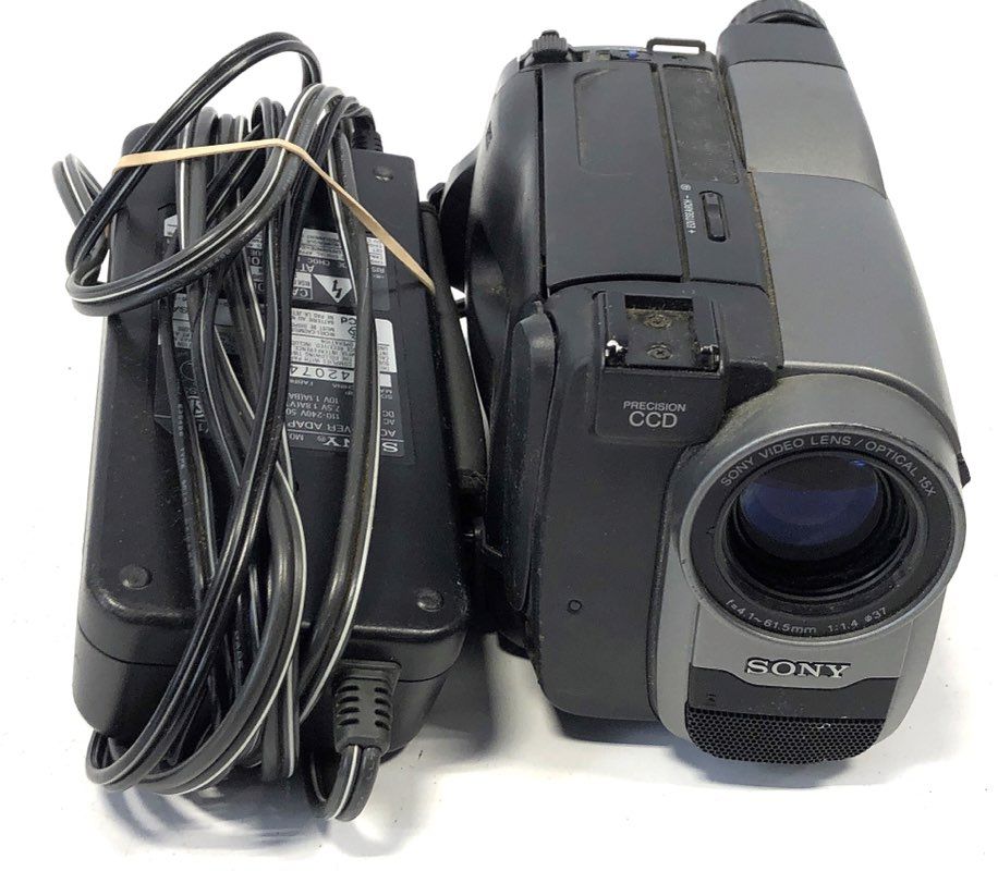 Sony Panasonic VHS Video8 Camcorder Lot + GAF Sharp 7 Piece Lot