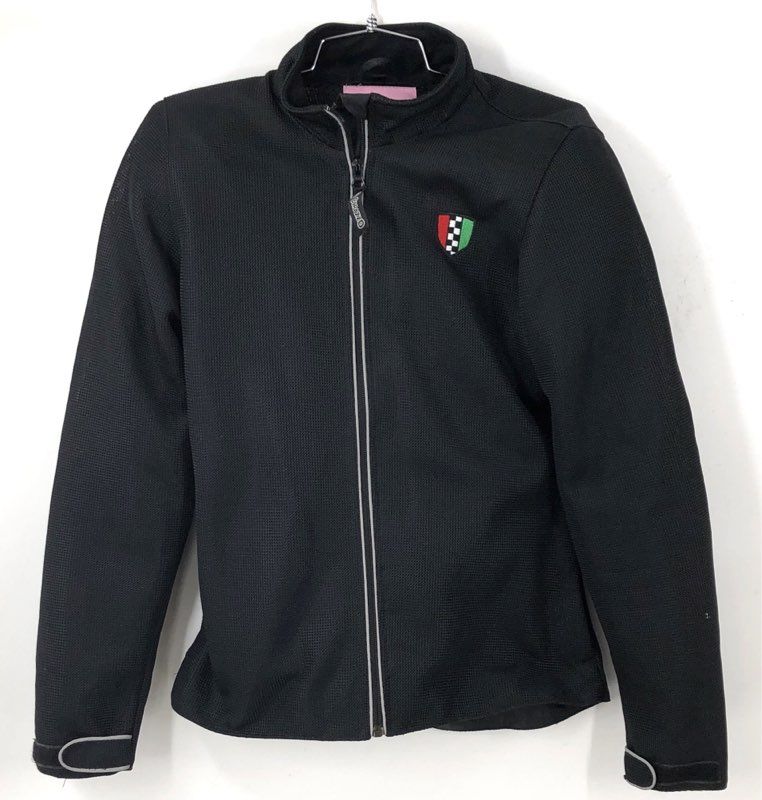 Corazzo Women's Black Motorcycle Jacket - Size S