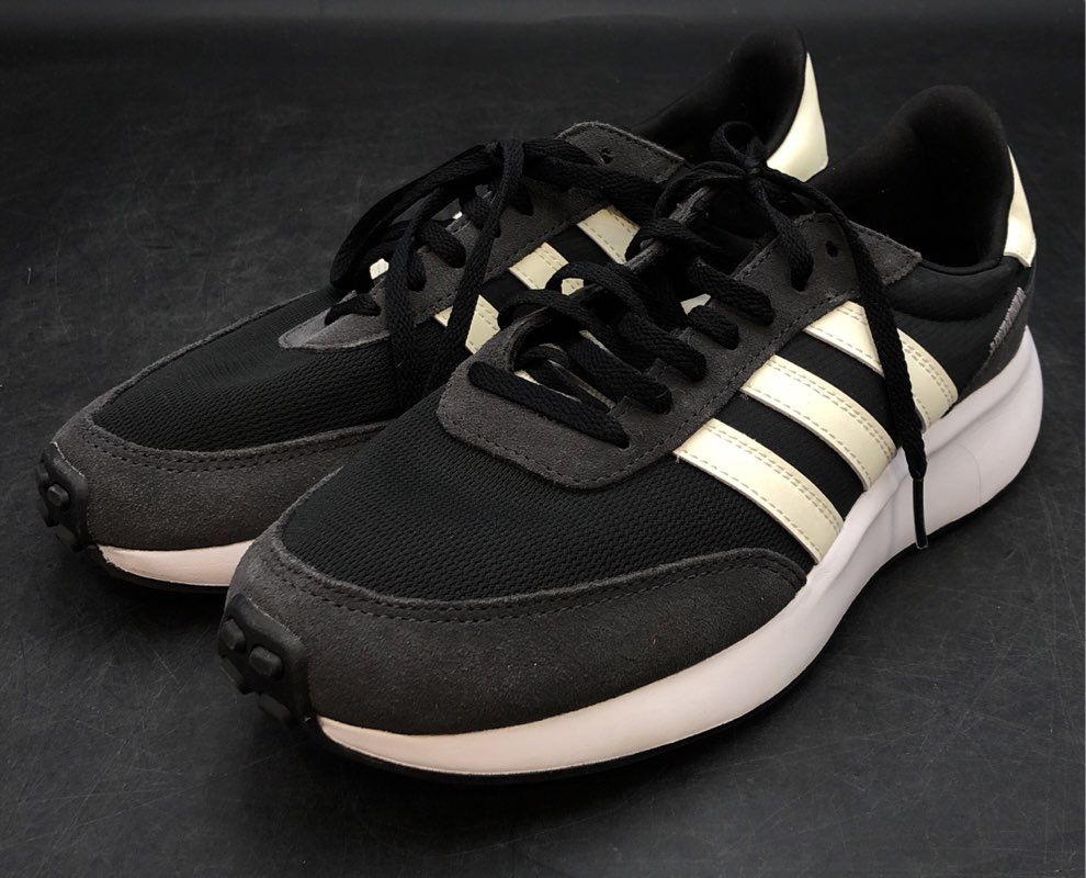 Adidas Women's Run 70s Black Athletic Shoes - Size 8.5