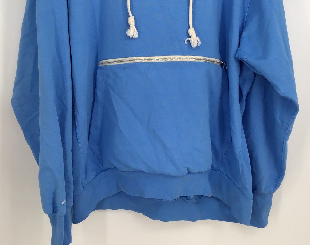 Nike Men&#39;s Blue Dri-Fit Pullover Hoodie - Size XL