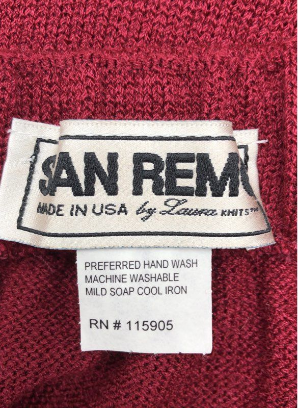NWT San Remo By Laura Knits Women's Ruby A-Line Skirt - Size XL