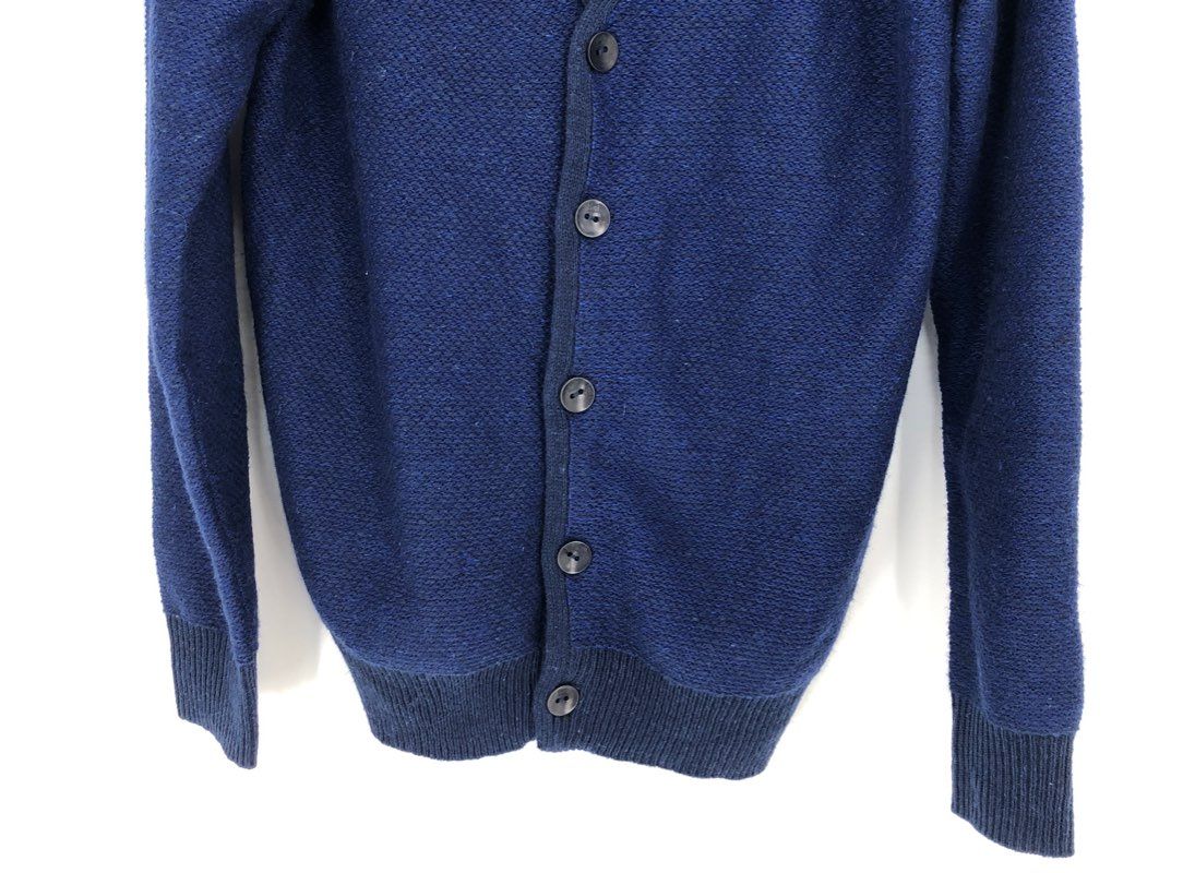 NWT Scotch & Soda Men's Blue Knit Cardigan Sweater - Size S