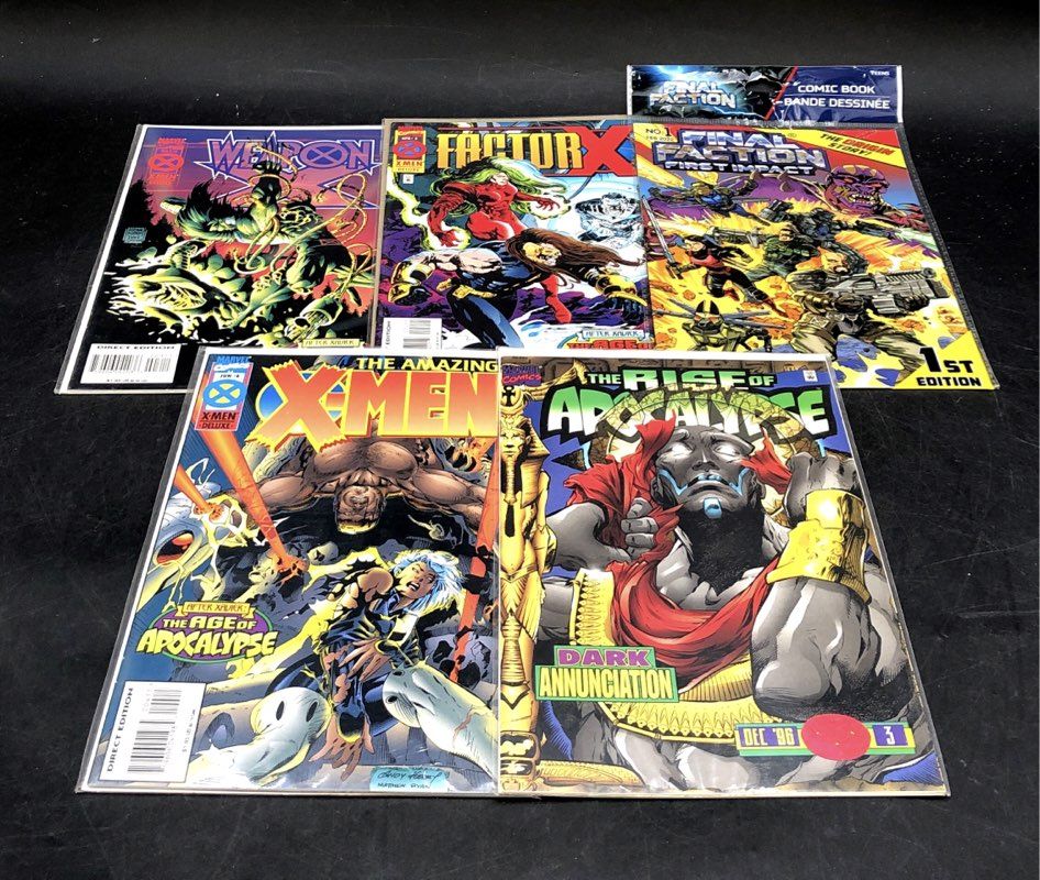 Comic Book Lot Marvel DC Mixed 1990s-Modern Superhero Approximately 25 Comics
