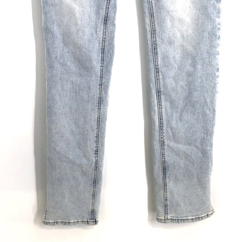 PacSun Women's Light Wash High Rise Slim Zipper Split Hem Jeans Size 27