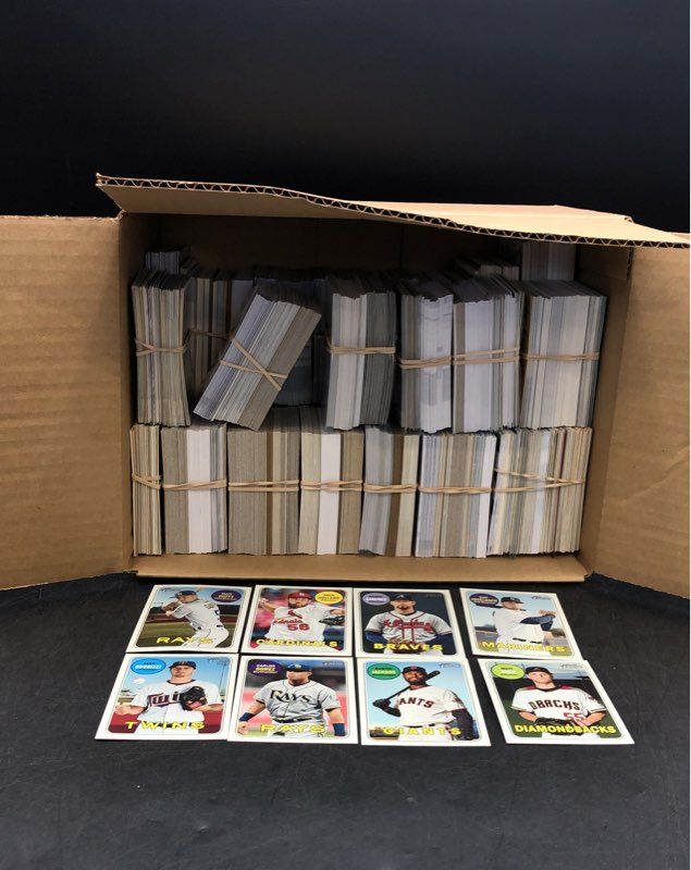 12.1 lbs. Lot Of Topps Baseball MLB Cards. Medium Box, Unsorted
