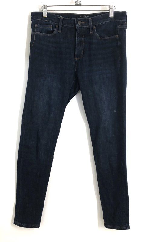 Banana Republic Women's Dark Wash Skinny Premium Denim Jeans Size 28