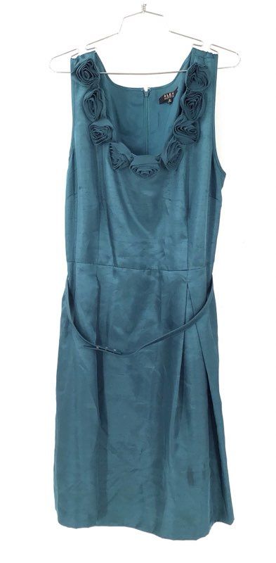 NWT Alex Marie Women's Teal Mini Dress - Size 16