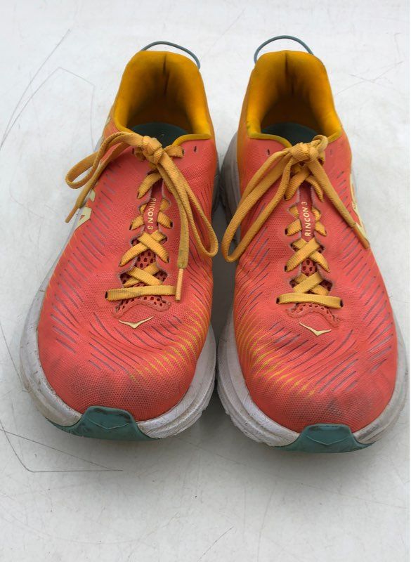 Hoka One One Women&#39;s Rincon 3 1119396 Orange Low-Top Running Shoes - Size 9B