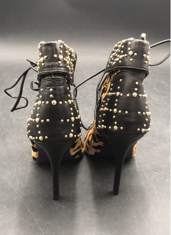 London Trash Women's Multicolor Animal Print Booties Size XXL