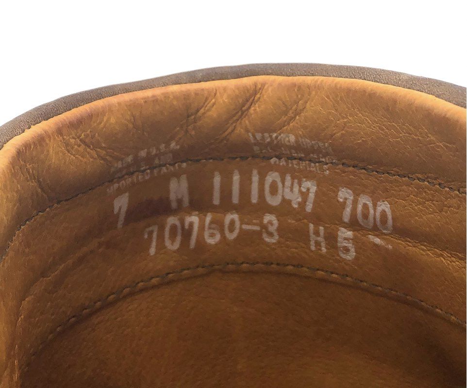 Frye Harness Mule Dark Brown Leather Clogs Square Toe Made in USA Size 7
