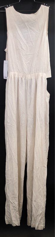 Madden Girl Women's 2-Piece Vest and Pants Set Cream Textured Woven Sz XL NWT