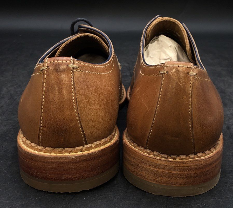 Johnston & Murphy Men's Tan Oxford Dress Shoes - Size 9M