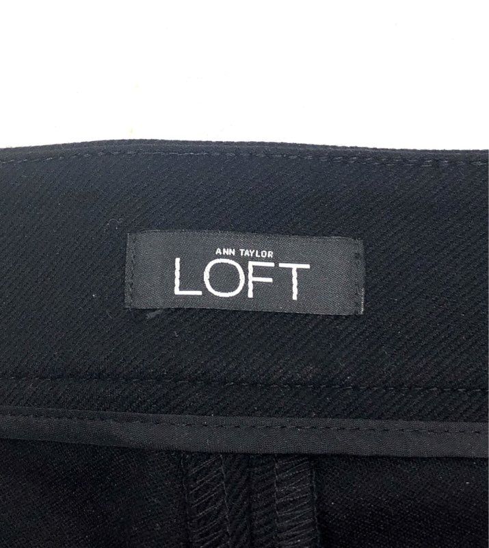 Ann Taylor LOFT Women's Black Skinny Fit Zipper Pocket Pants Sz 10 NWT