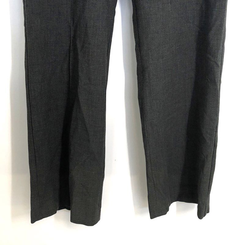 Talbots Women's Gray Curvy Fit Straight Leg Dress Slacks Pants Sz 8