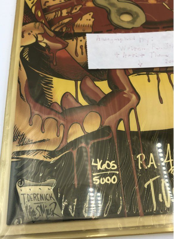 1992 Malibu Protectors #5 Signed Derenick & Jones LE /5000 COA Ken Goldin