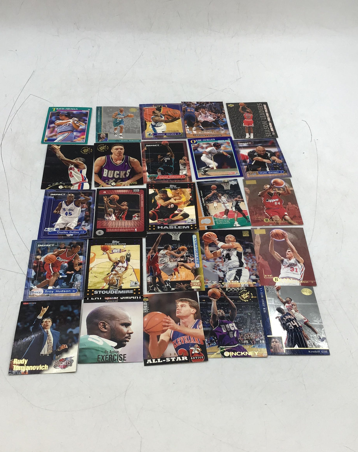 Lot of Basketball, Baseball Cards. Medium Box, Unsorted