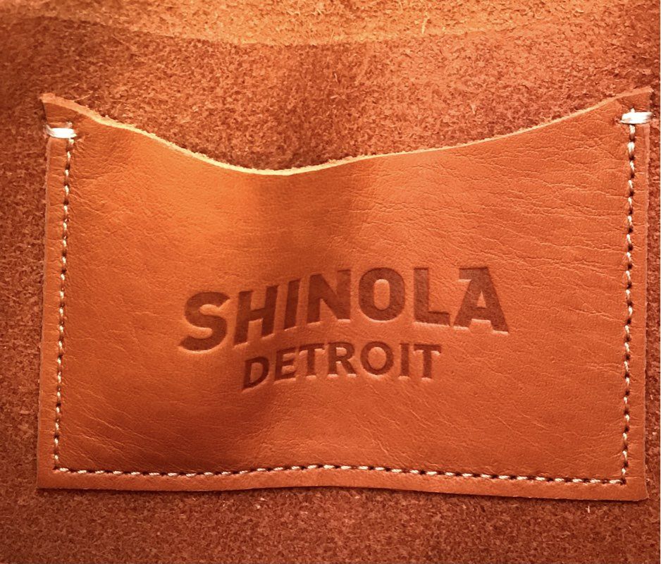 Shinola Detroit Women&#39;s Orange Bifold Wallet