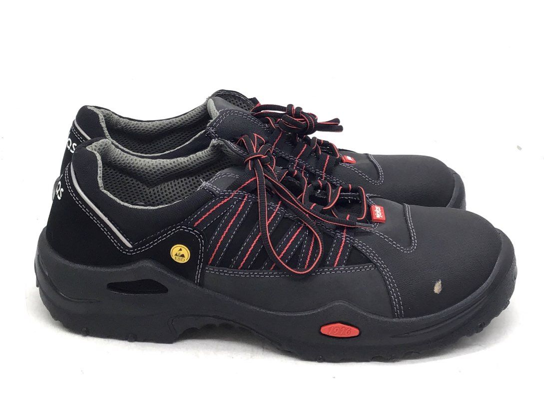 New Ejendals Jalas Men's Tempus Safety Black Work Shoes - Size 47