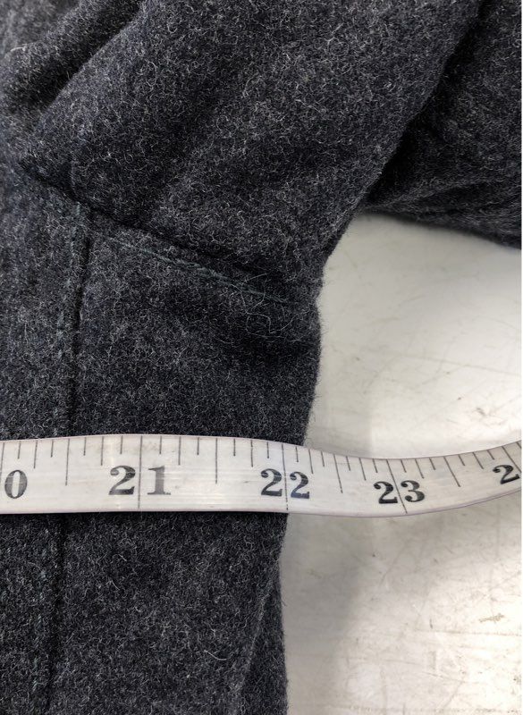 Michael Kors Men's Charcoal Gray Wool Blend Quilted Field Jacket Coat Size M