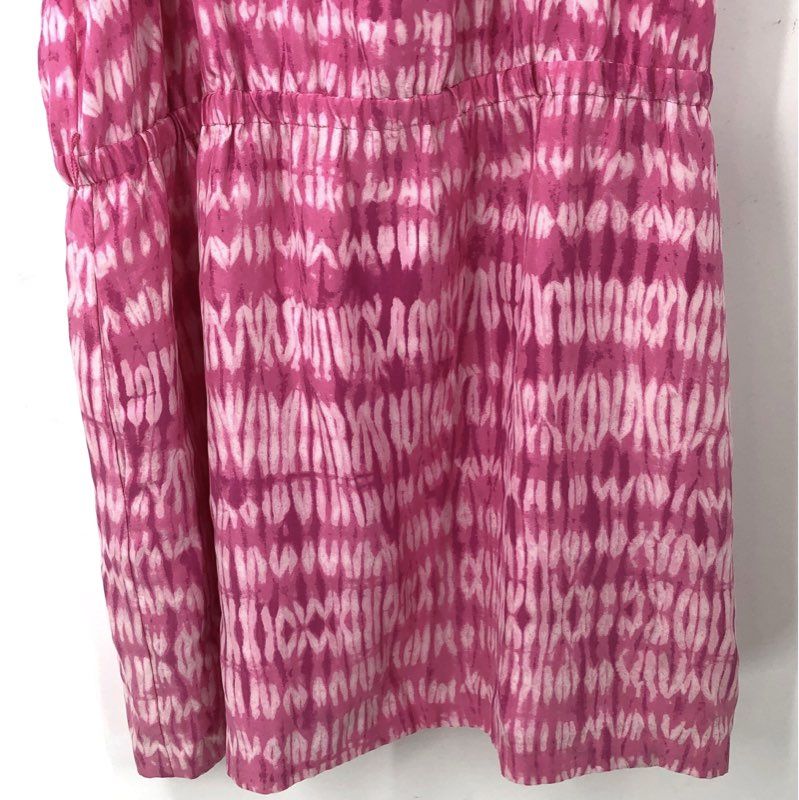 NWT Michael Kors Women's Garden Pink Silk Tank Dress - Size XL